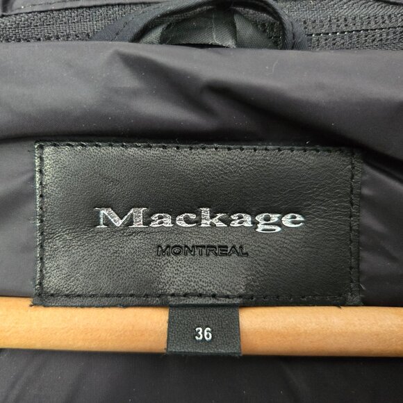 Mackage Elliot Heavyweight Down Parka with removable bib - Mens 36 - Picture 5 of 13